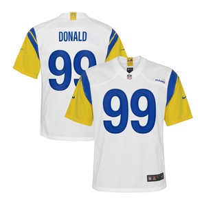 Aaron Donald Los Angeles Rams Alternate Game Jersey - White Nfl