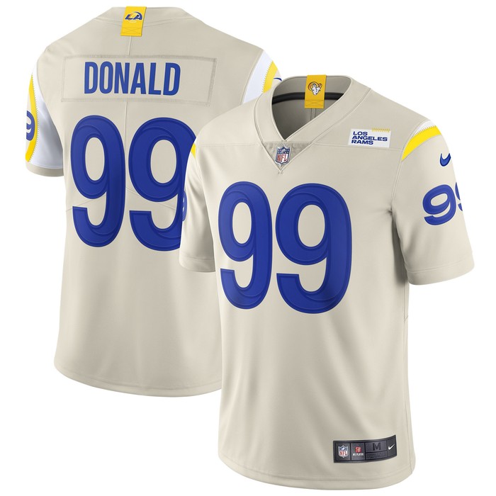 Aaron Donald Los Angeles Rams Vapor Limited Jersey Bone Nfl - Cocomos