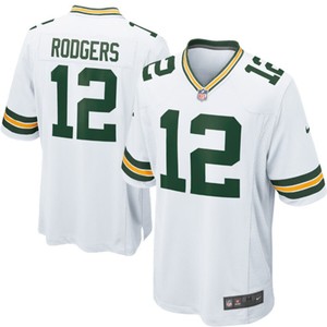 Aaron Rodgers Green Bay Packers Nike Game Jersey - White