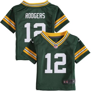 Aaron Rodgers Green Bay Packers Nike Infant Team Color Game Jersey - Green