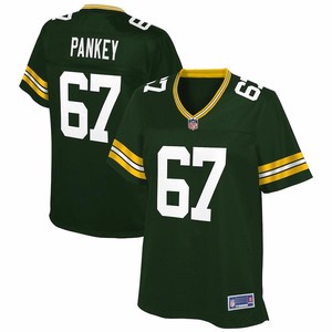 Adam Pankey Green Bay Packers Nfl Pro Line Womens Team Player Jersey - Green - Cocomos