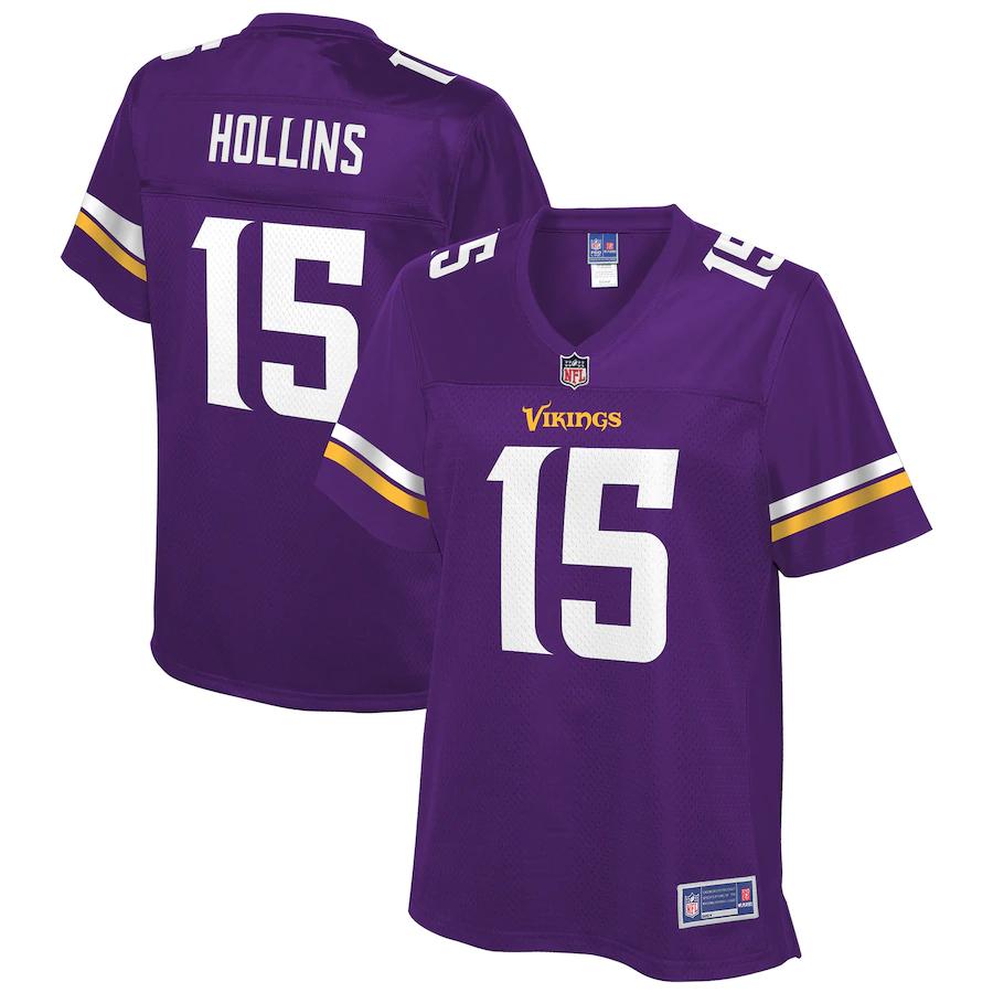 Alexander Hollins Minnesota Vikings Nfl Pro Line Womens Player Jersey - Purple - Cocomos