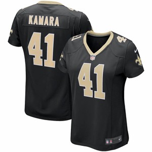 Alvin Kamara New Orleans Saints Nike Womens Game Jersey - Black - Cocomos