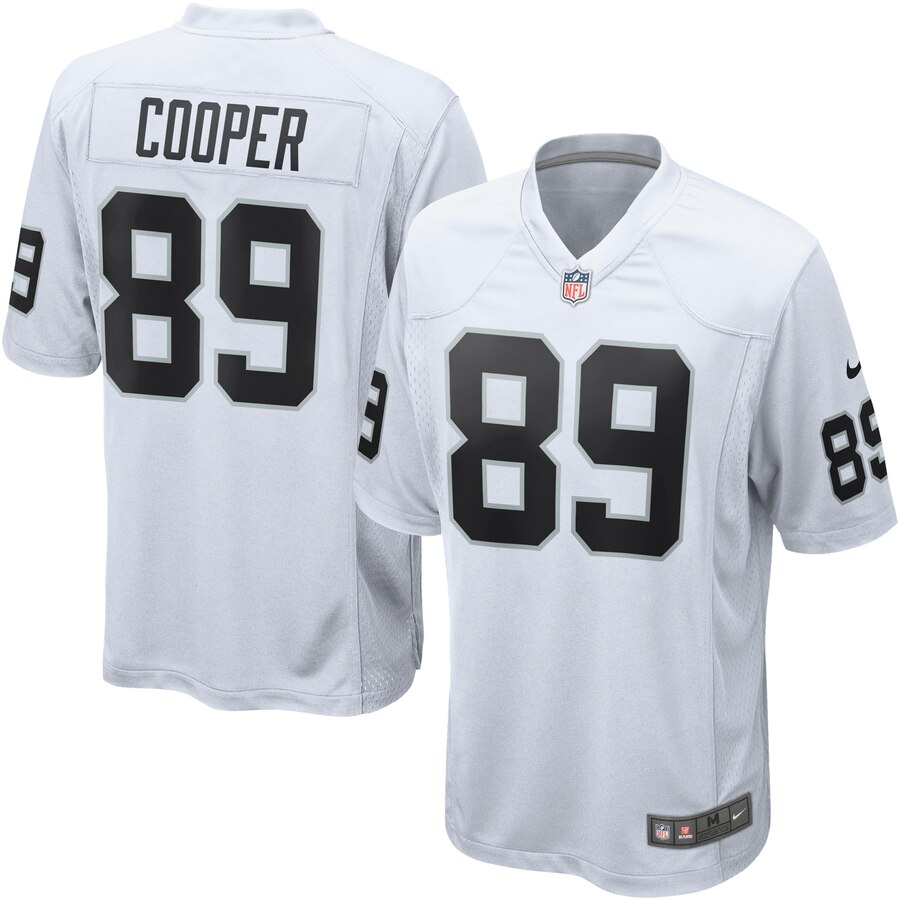 Amari Cooper Las Vegas Raiders Nike Game Jersey - White - Cocomos