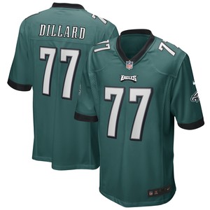 Andre Dillard Philadelphia Eagles Game Player Jersey - Midnight Green Nfl