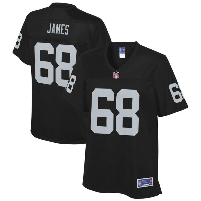 Andre James Las Vegas Raiders Nfl Pro Line Womens Team Player Jersey - Black