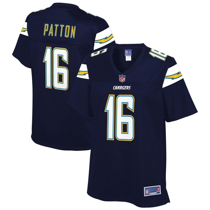 Andre Patton Los Angeles Chargers Nfl Pro Line Womens Team Player Jersey - Navy - Cocomos