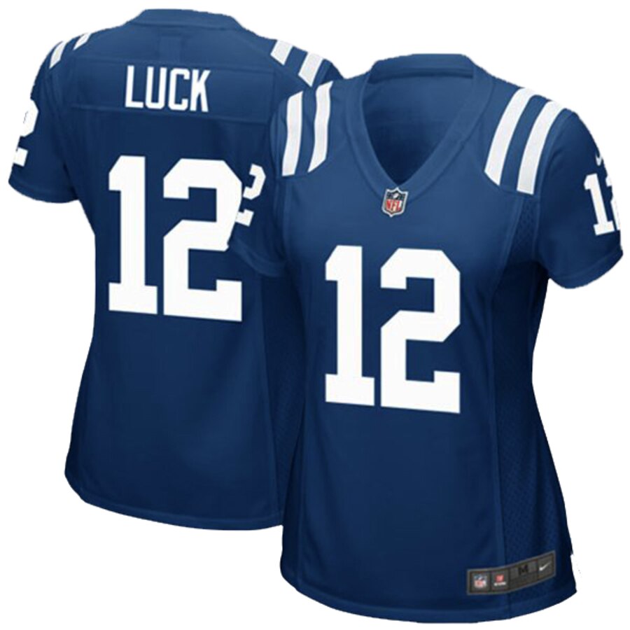 Andrew Luck Indianapolis Colts Nike Girls Youth Game Jersey - Royal - Cocomos