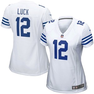 Andrew Luck Indianapolis Colts Nike Womens Game Day Jersey - White