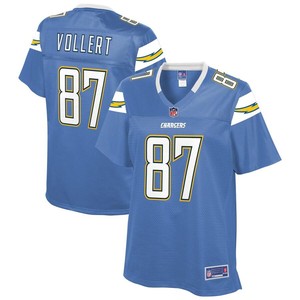 Andrew Vollert Los Angeles Chargers Nfl Pro Line Womens Team Player Jersey - Powder Blue