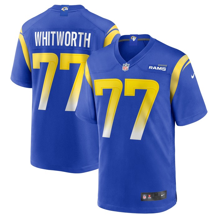 Andrew Whitworth Los Angeles Rams Game Jersey - Royal Nfl