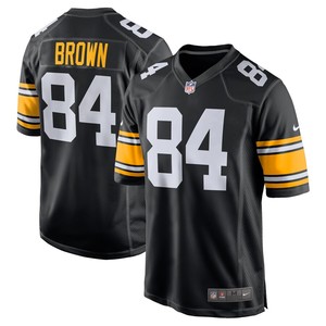 Antonio Brown Pittsburgh Steelers Nike Alternate Game Jersey - Black - Cocomos