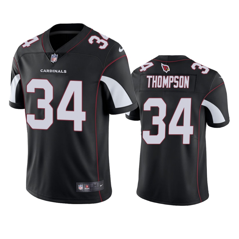 Arizona Cardinals Jalen Thompson Black Vapor Limited Jersey - Cocomos