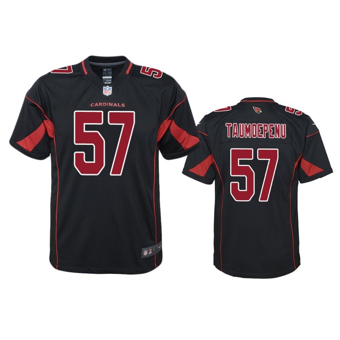 Arizona Cardinals Pita Taumoepenu Black Color Rush Game Jersey