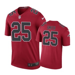 Atlanta Falcons #25 Ito Smith Nike Color Rush Red Jersey