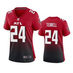 Atlanta Falcons A.j. Terrell Red 2020 Nfl Draft 2nd Alternate Game Jersey - Cocomos