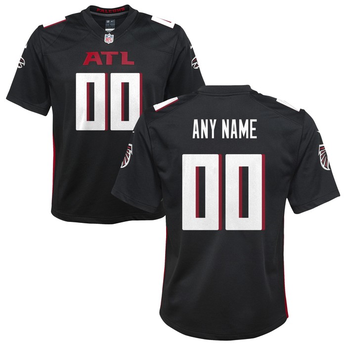 Atlanta Falcons Custom Game Jersey Black Custom Jerseys Nfl - Cocomos