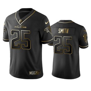 Atlanta Falcons Ito Smith Black Golden Edition 2019 Vapor Untouchable Limited Jersey - Mens