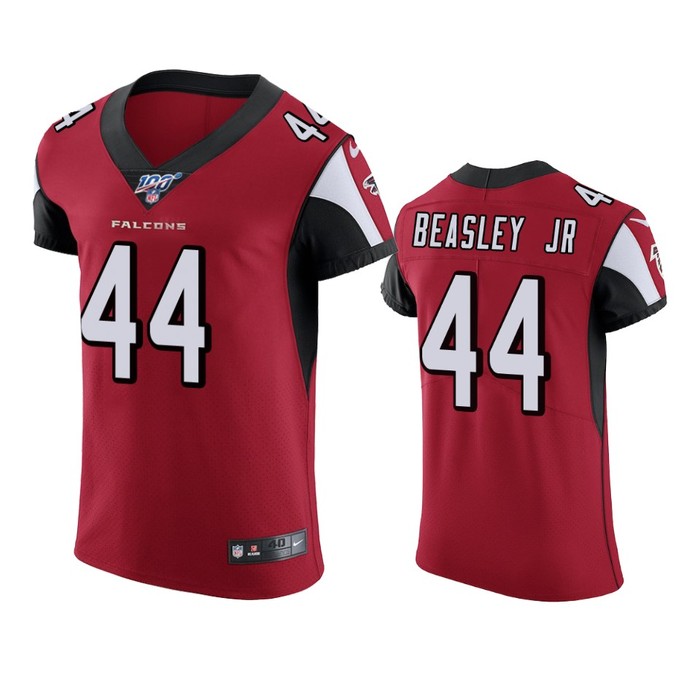 Atlanta Falcons Vic Beasley Jr Red 100th Season Vapor Elite Jersey