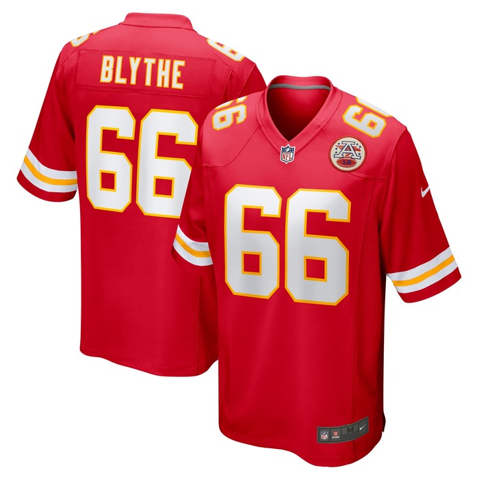 Austin Blythe Kansas City Chiefs Game Jersey - Red Nfl