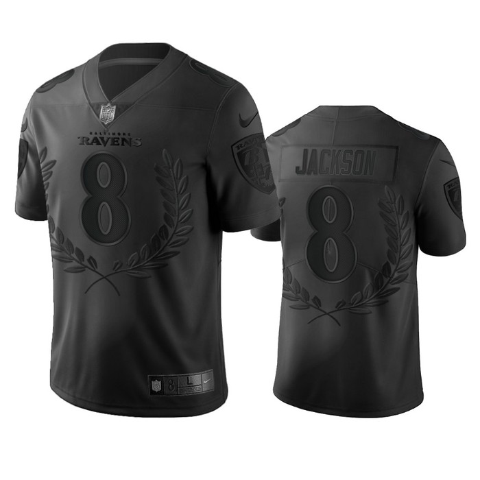 Baltimore Ravens Lamar Jackson Black Mvp Limited Edition Jersey