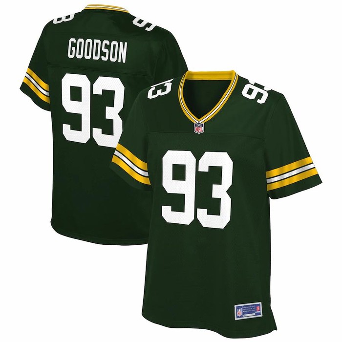 Bj Goodson Green Bay Packers Nfl Pro Line Womens Player Jersey - Green