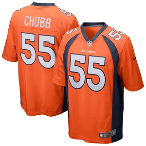 Bradley Chubb Denver Broncos Game Jersey - Orange Nfl