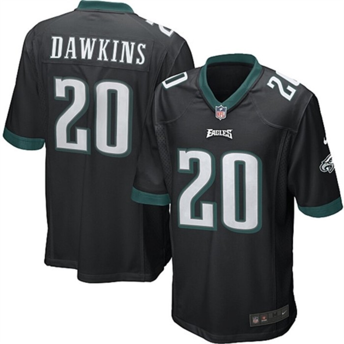 Brian Dawkins Philadelphia Eagles Nike Alternate Game Jersey - Black