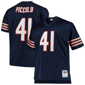 Brian Piccolo Chicago Bears Mitchell & Ness Big & Tall 1969 Retired Player Replica Jersey - Navy Nfl - Cocomos