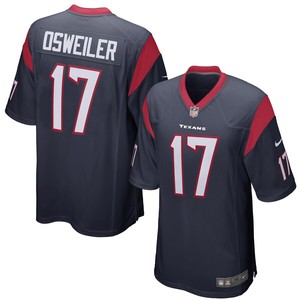 Brock Osweiler Houston Texans Nike Game Jersey - Navy - Cocomos