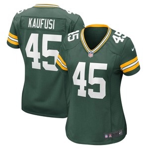 Bronson Kaufusi Green Bay Packers Womens Game Jersey - Green Nfl