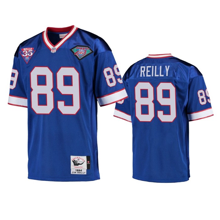 Buffalo Bills Brandon Reilly Royal Vintage Replica Jersey - Men