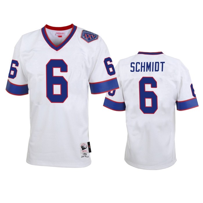 Buffalo Bills Colton Schmidt White Vintage Replica Jersey - Men