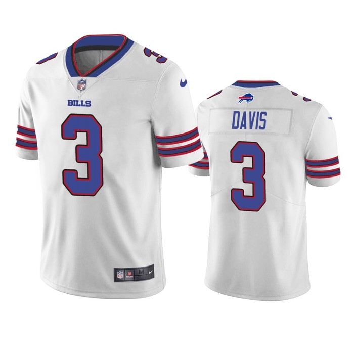 Buffalo Bills Gabriel Davis White Vapor Untouchable Limited Jersey