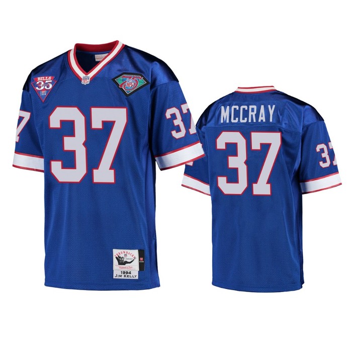 Buffalo Bills Kelcie Mccray Royal Vintage Replica Jersey - Men