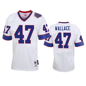 Buffalo Bills Levi Wallace White Vintage Replica Jersey - Men