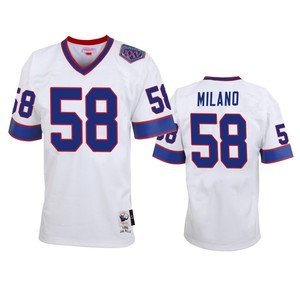 Buffalo Bills Matt Milano White Vintage Replica Jersey - Men