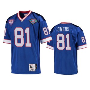 Buffalo Bills Terrell Owens Royal Vintage Replica Retired Player Jersey - Men