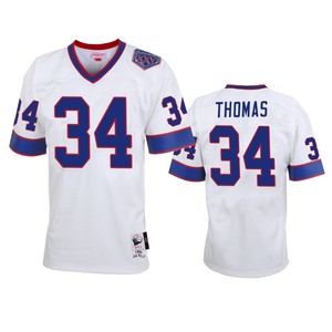 Buffalo Bills Thurman Thomas White Vintage Replica Retired Player Jersey - Men