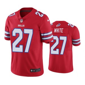 Buffalo Bills Tredavious White Red Nike Color Rush Limited Jersey