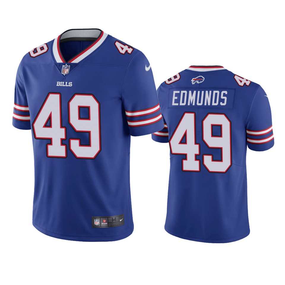 Buffalo Bills Tremaine Edmunds Royal Vapor Limited Jersey - Cocomos