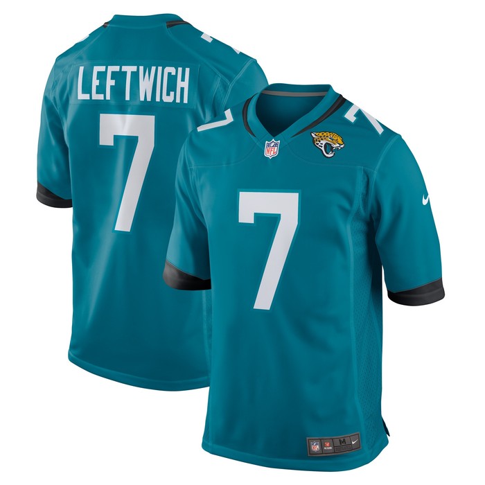 Byron Leftwich Jacksonville Jaguars Retired Player Game Jersey - Teal Nfl