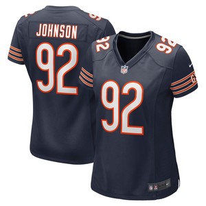 Caleb Johnson Chicago Bears Womens Game Jersey - Navy Nfl