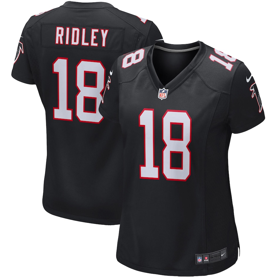 Calvin Ridley Atlanta Falcons Nike Womens Game Jersey - Black - Cocomos