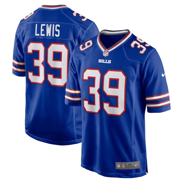 Cam Lewis Buffalo Bills Player Game Jersey - Royal Nfl