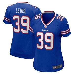 Cam Lewis Buffalo Bills Womens Player Game Jersey - Royal Nfl