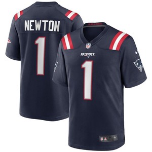 Cam Newton New England Patriots Nike Game Jersey - Navy