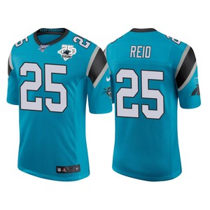 Carolina Panthers 25th Anniversary Eric Reid Blue Classic Limited Jersey