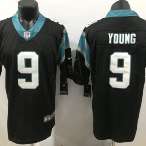 Carolina Panthers #9 Bryce Young Jersey - Black - Cocomos