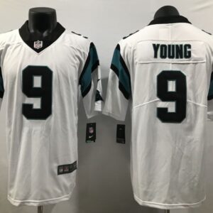 Carolina Panthers #9 Bryce Young Jersey - White - Cocomos